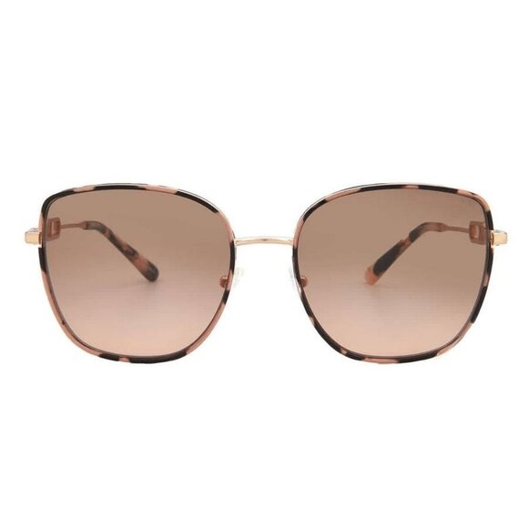 New Authentic Michael Kors Empire Square 2 Brown Gradient Ladies Sunglasses MK11 - Picture 1 of 6